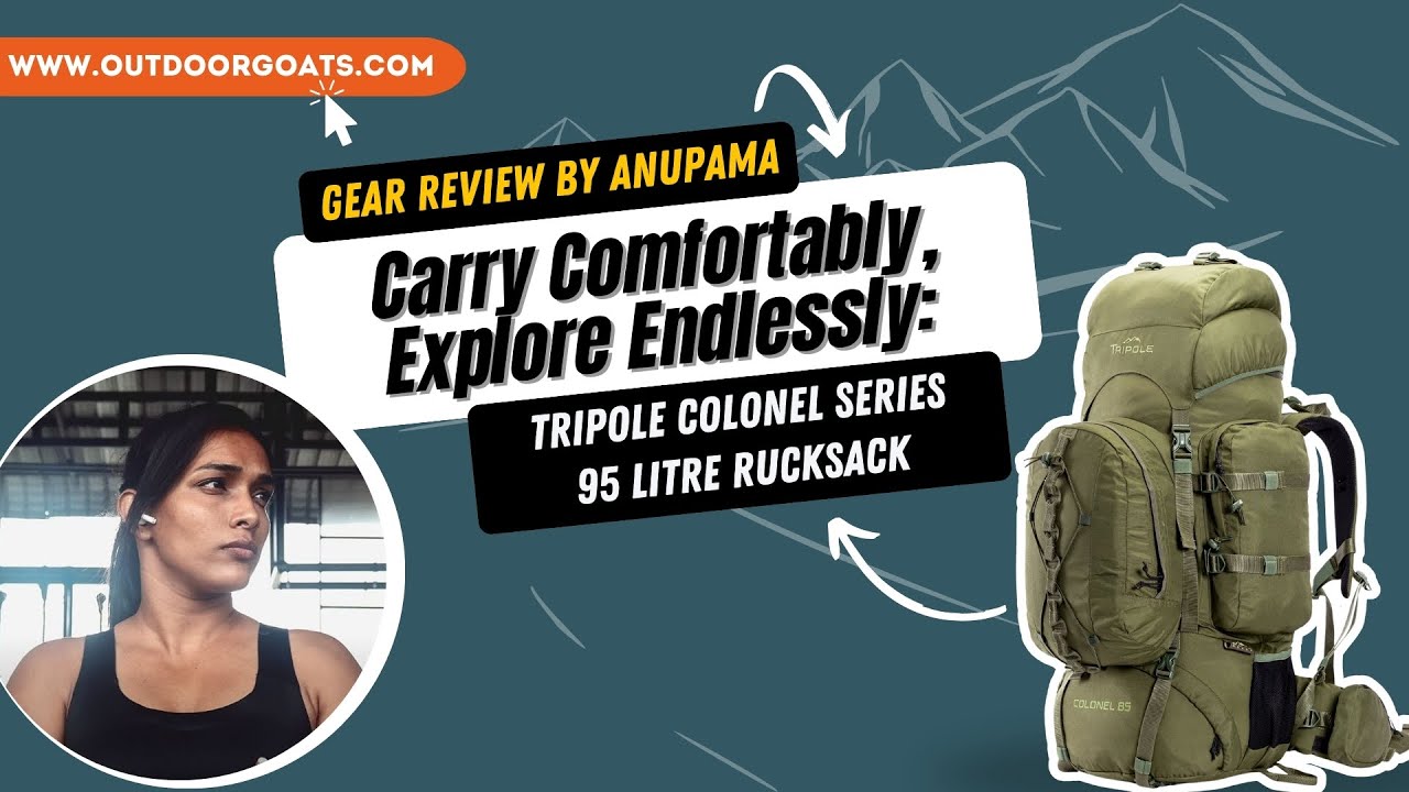 A must watch, 95L Colonel Rucksack Review by Certified Coach #hiking #camping #trekking #review