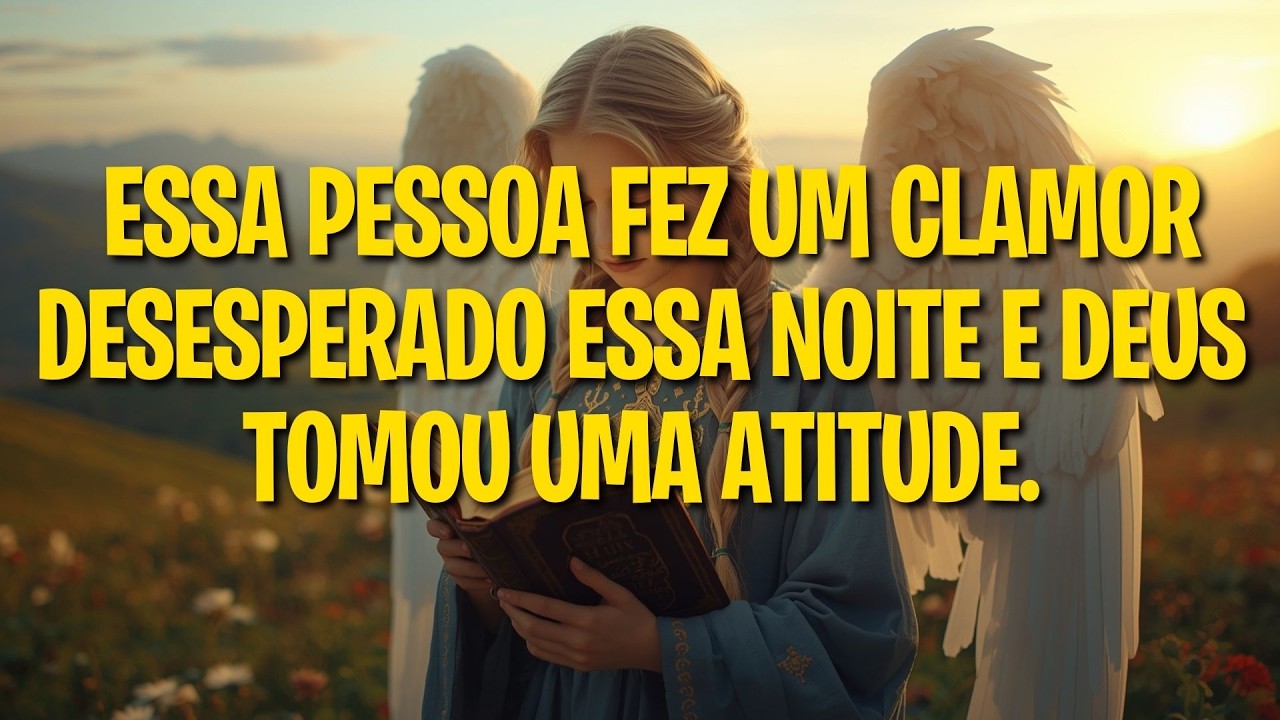 ESSA PESSOA FEZ UM CLAMOR DESESPERADO ESSA NOITE E DEUS TOMOU UMA ATITUDE.