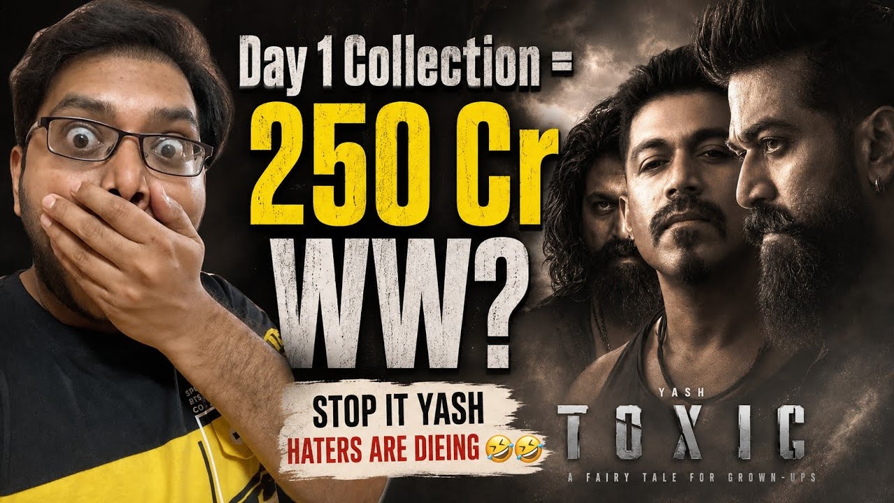 TOXIC ADVANCE BOOKING REPORT DAY 1 | TOXIC DAY 1 COLLECTION PREDICTION TELUGU KANNADA HINDI TAMIL | 