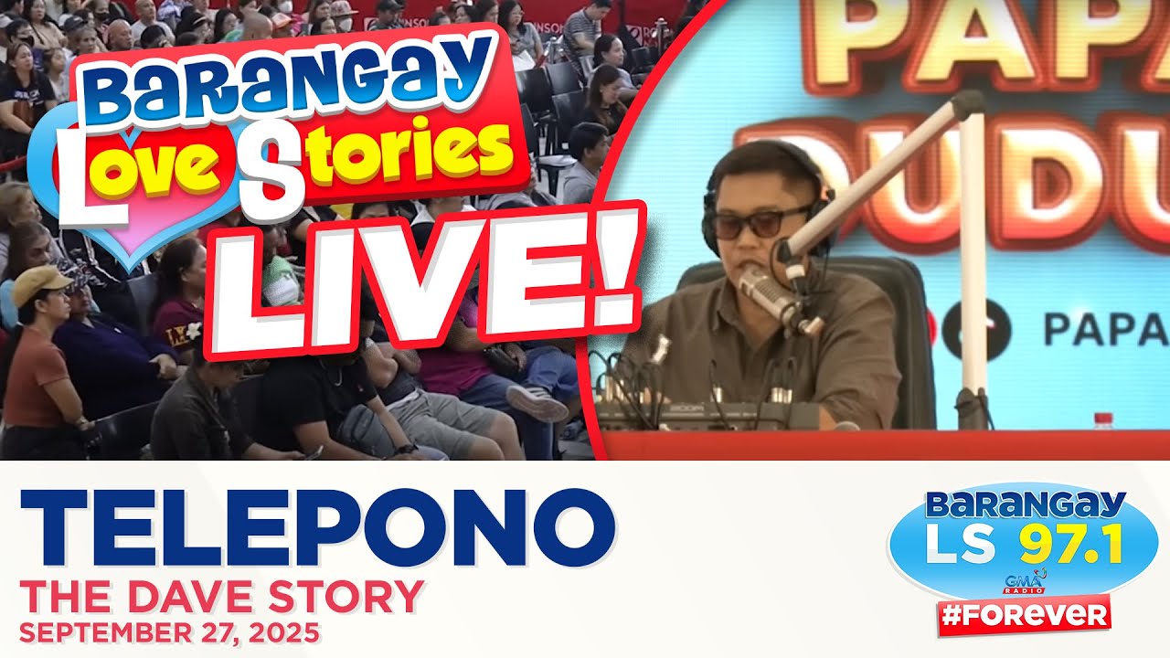 TELEPONO - DAVE | Papa Dudut | Barangay Love Stories (LIVE!)
