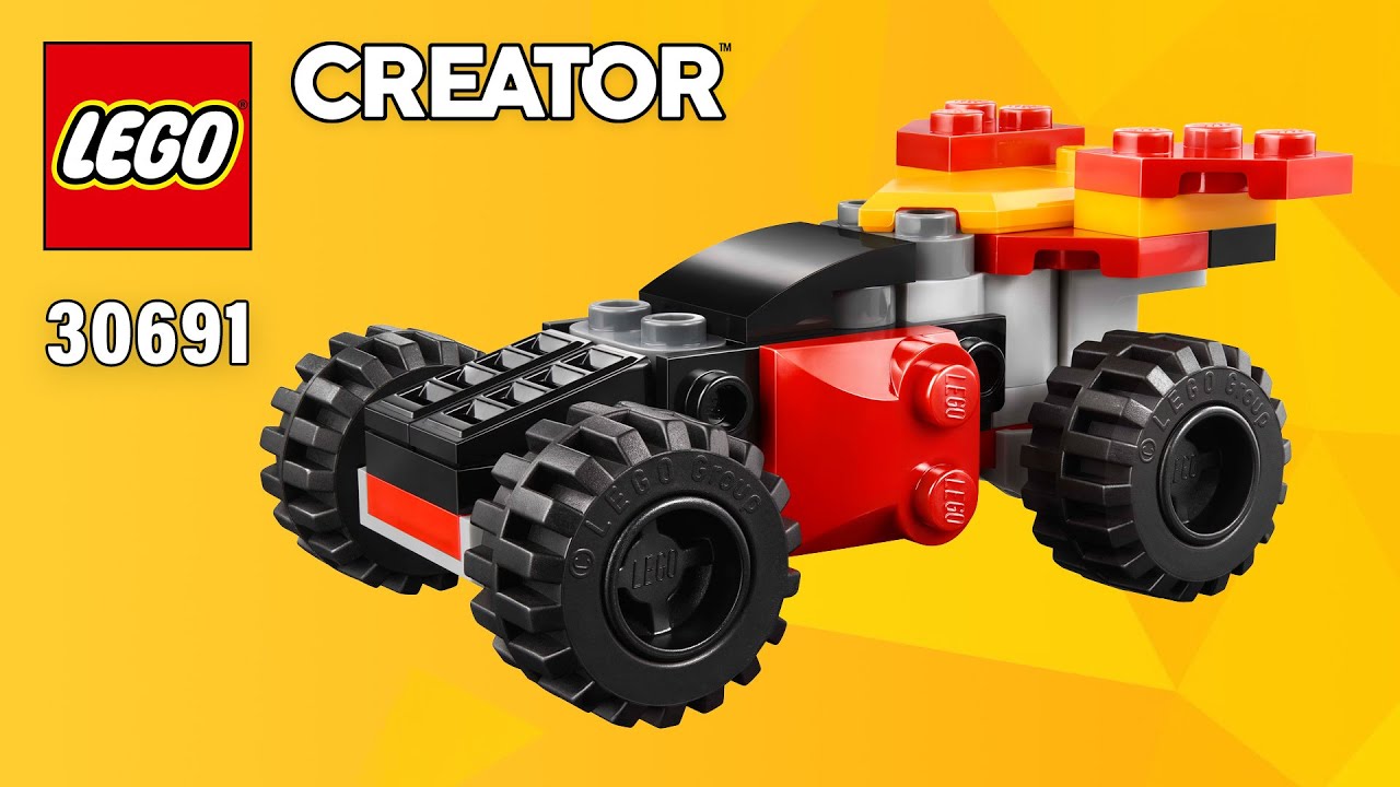 LEGO Buggy (30691) from Creator 3in1 Mini Convertible Monster Truck | Building Instructions | TBB
