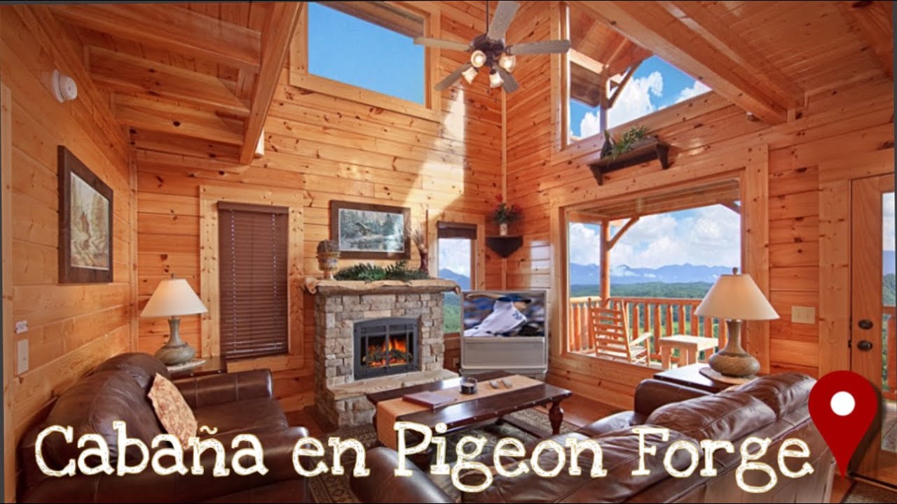Asi es una CABAÑA en PIGEON FORGE (Tennessee) TOUR COMPLETO 😍