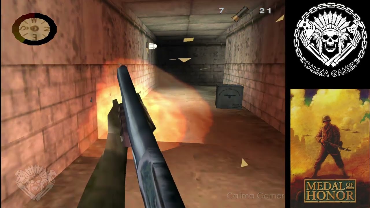 Medal Of Honor 1999 PS Misión 5 Sabotage the Rjukan hydro plant Noruega Parte 1The roaring penstocks