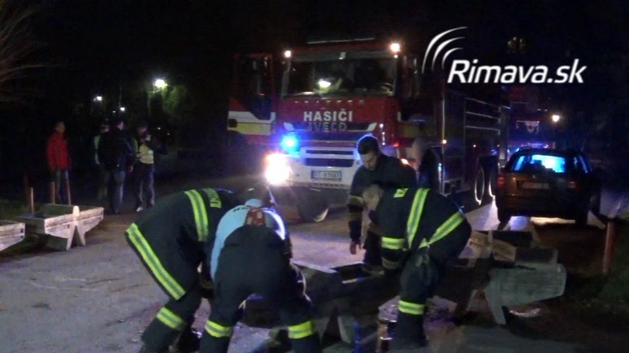 Prekážky hasičov na sídliskách - Rimavská Sobota