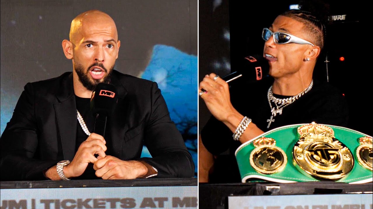 ANDREW TATE VS CHASE DEMOOR (FULL PRESS CONFERENCE) 