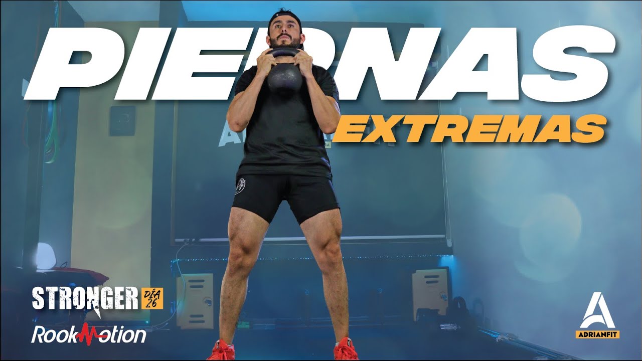 Rutina de Piernas y Glúteos 🔥 SERIES EXTREMAS!! (STRONGER 26)
