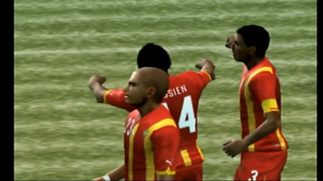 PES 2012 l Ghana vs Costa de Marfil - Final Copa África : Gameplay 