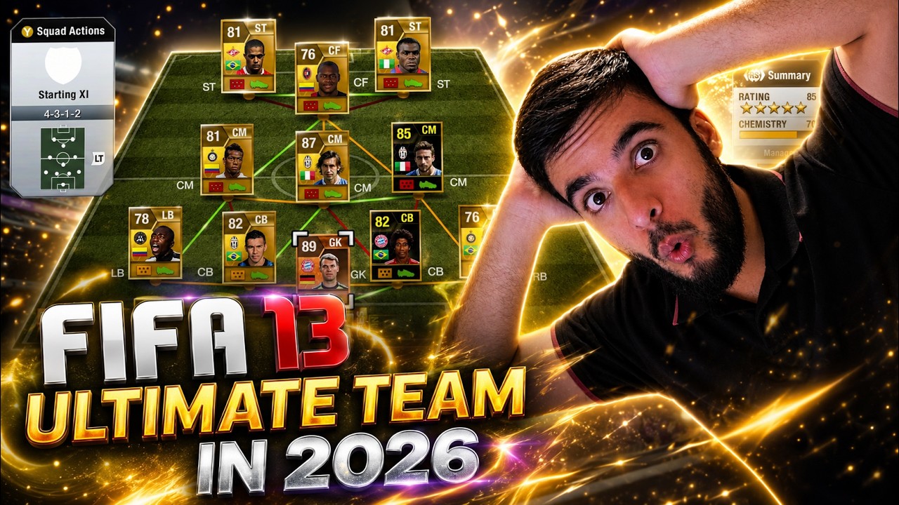 Fifa 13 Ultimate Team работает в 2026 году