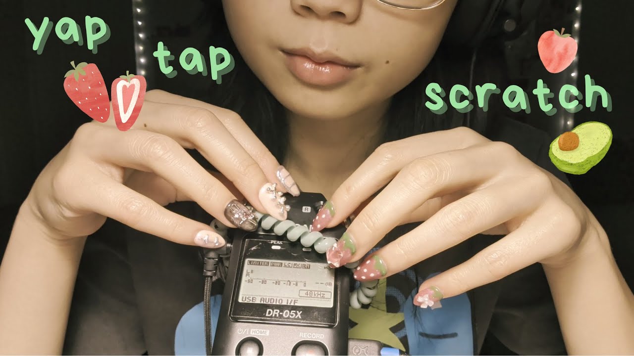 asmr | yap, tap, & scratch since i'm free