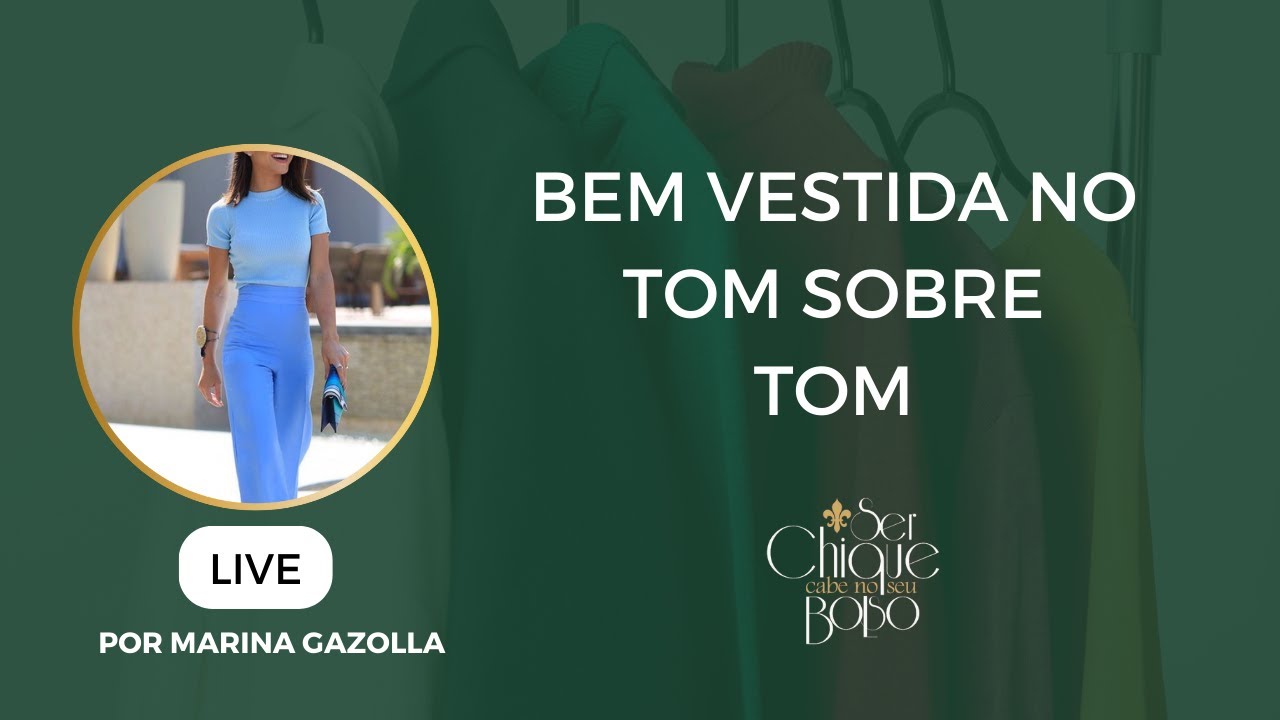 Bem vestida em looks tom sobre tom!