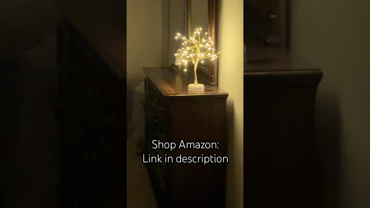 Amazon Find! Twinkling Tree Fairy Light, Spirit Tree Lamp, Bonsai Tree Light, Room Decor Night Light
