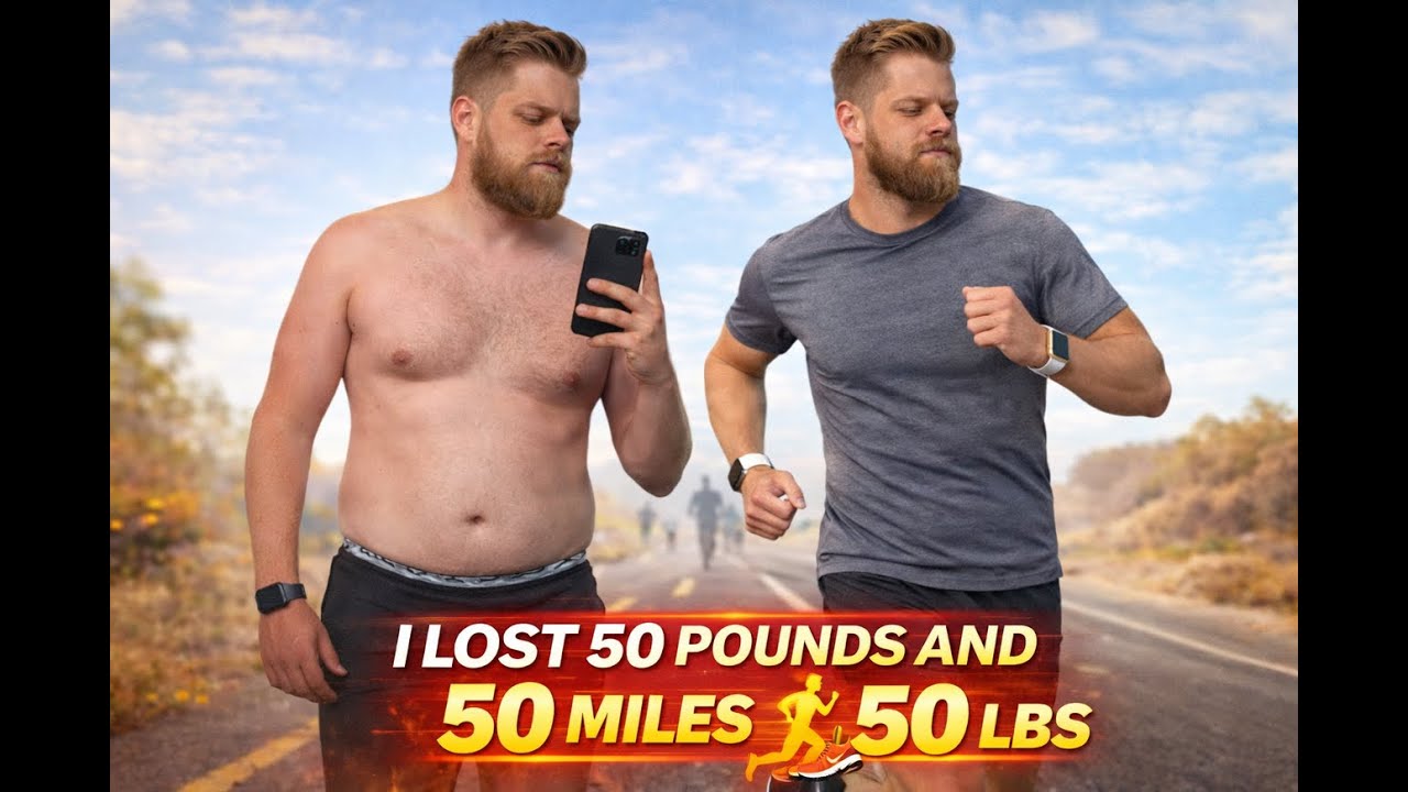 I lost 50 pounds and ran 50 miles