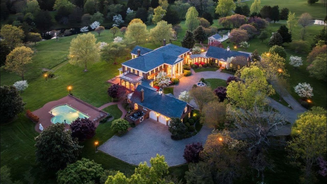 TOUR  a $9.5M Farm For Sale in Charlottesville VA