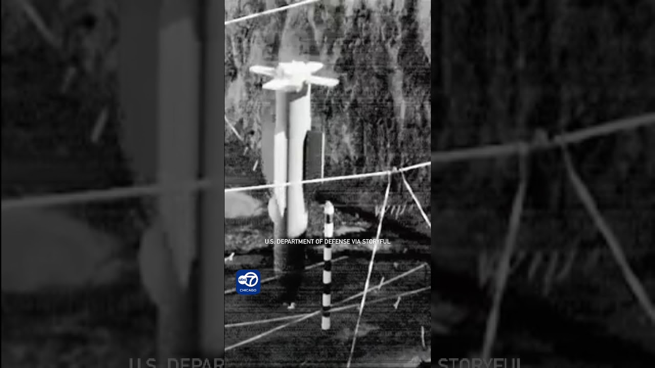 Pentagon releases test footage of bunker-buster bomb used in Iran