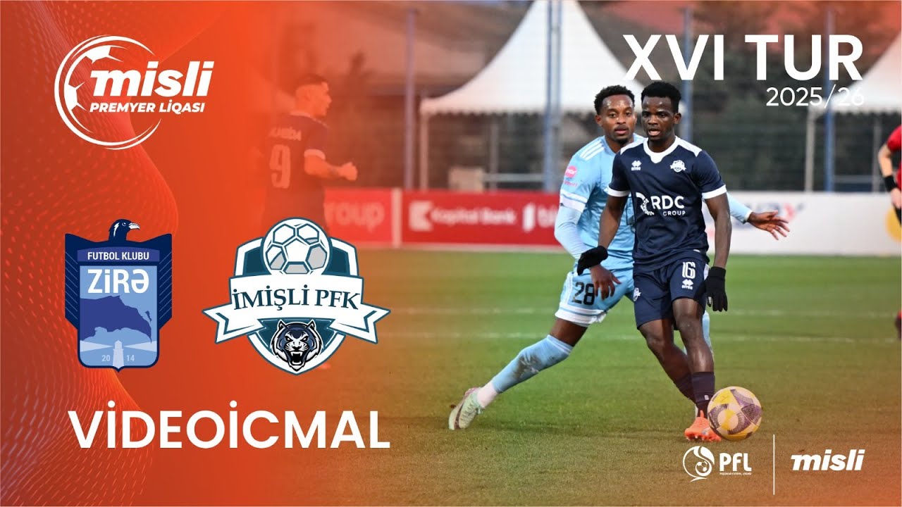 Misli Premyer Liqası 2025/2026 XVI tur &ldquo;Zirə&rdquo; 0&ndash;0 &ldquo;İmişli&rdquo;