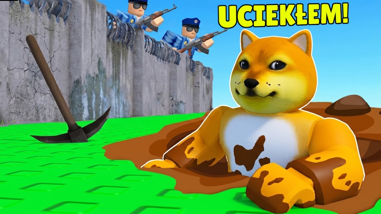 I'M ESCAPEING FROM PRISON in ROBLOX!
