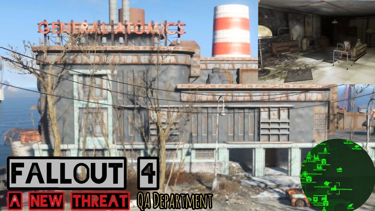 Fallout 4: How to open the Doors & Safe in General Atomics Factory | QA Department A New Threat PS5