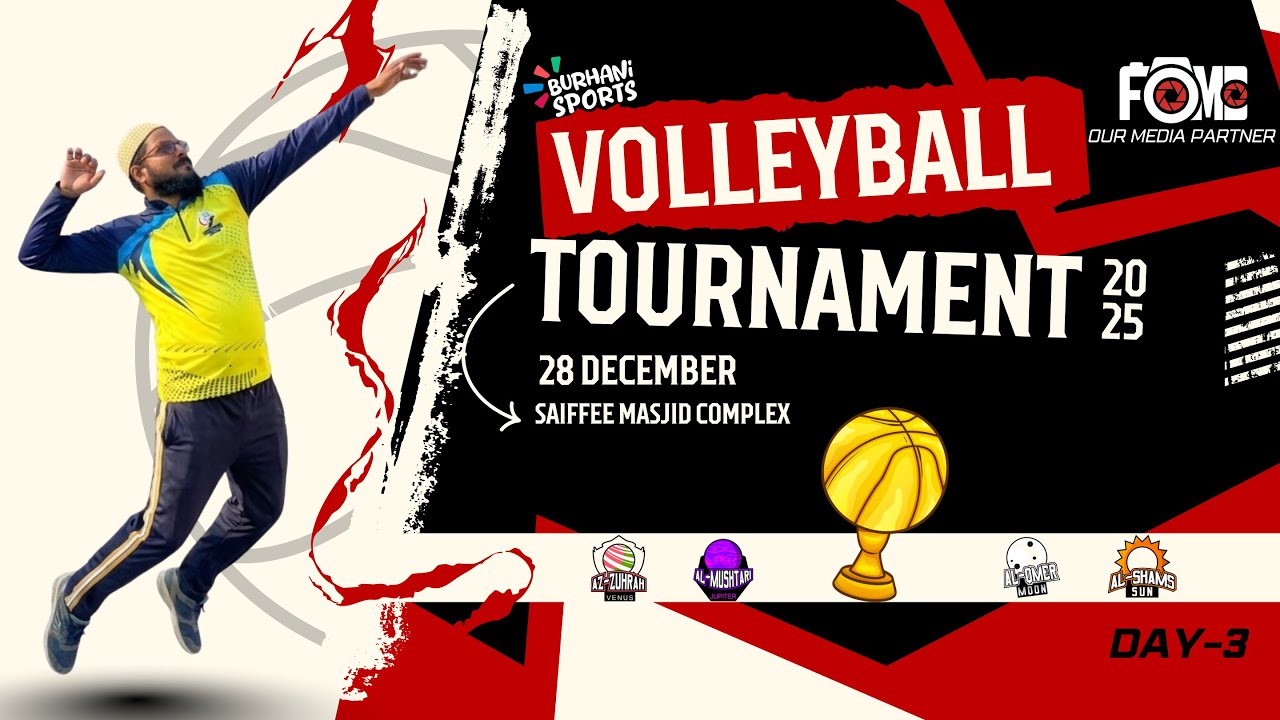 Volleyball Tournament || Day-3 || Burhani Sports Season-3