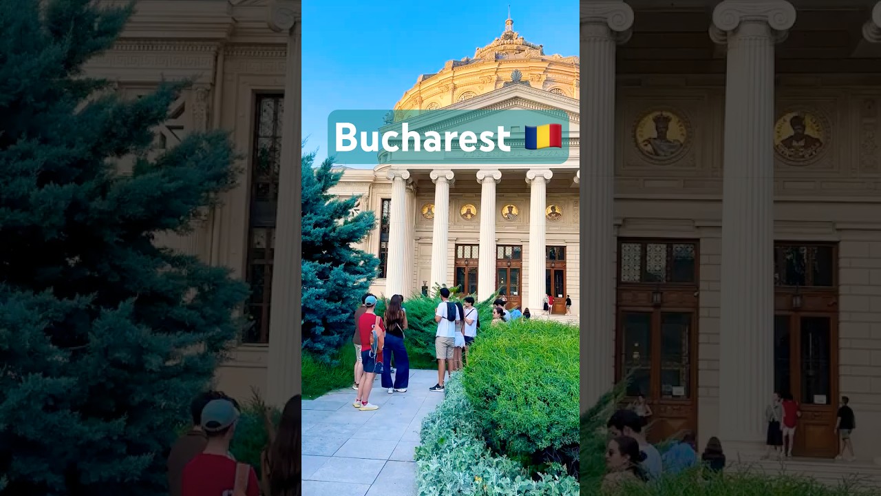 Athenaeum Concert Hall #Bucharest 🇷🇴 #Shorts