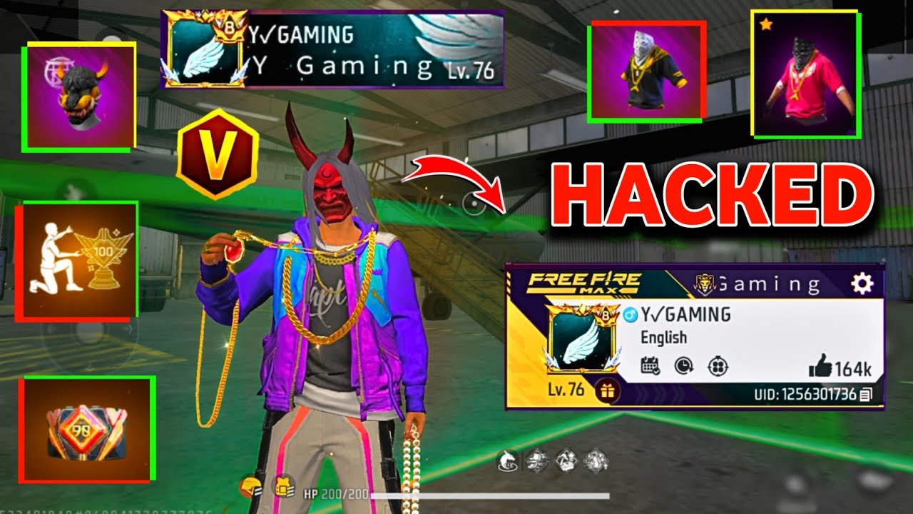 My Game I'd Hack 😭💔 Help Me 🙏 Justice For Y GAMING 🥺 Noob I'd Gameplay 🔥 Garena Free Fire Max 