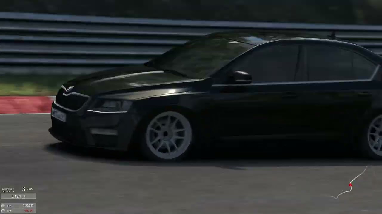 Skoda Octavia VRS Nordschleife hotlap