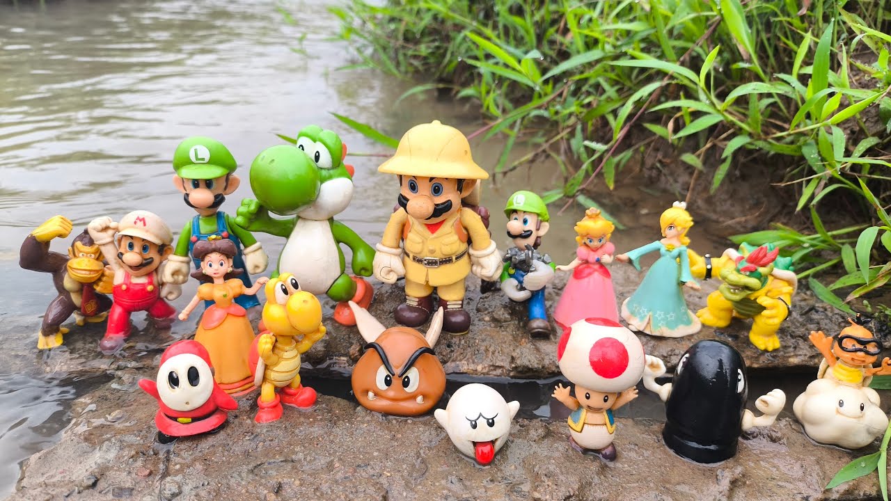 Super Mario Bros|luigi|Bowser|Princess Peach|Yoshi|Toad|Koopa Troopa|Para Goomba|King Boo|Bill Bulet