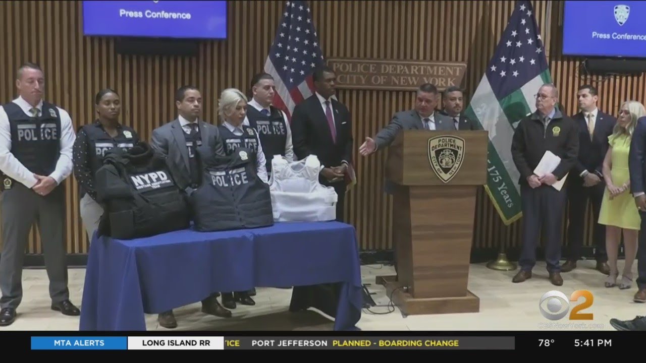NYPD adding more lightweight bulletproof vests for detectives