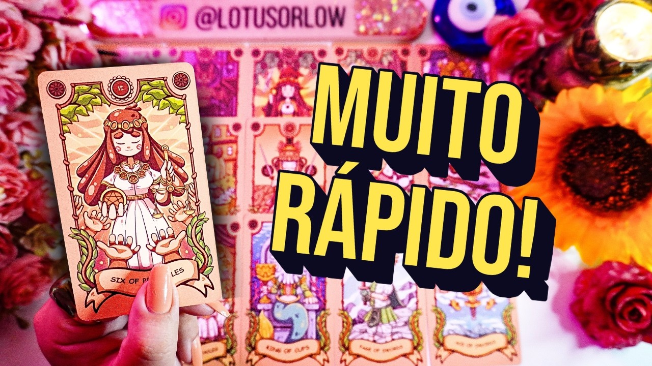 ⭐3 coisas que estão chegando MUITO RÁPIDO na sua vida AGORA | MUDANÇAS MARAVILHOSAS | TAROT HOJE