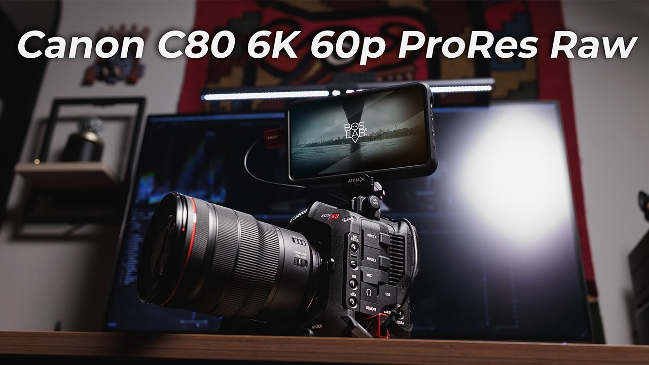 Canon C80 6K 60p Prores Raw with Atomos Ninja V+