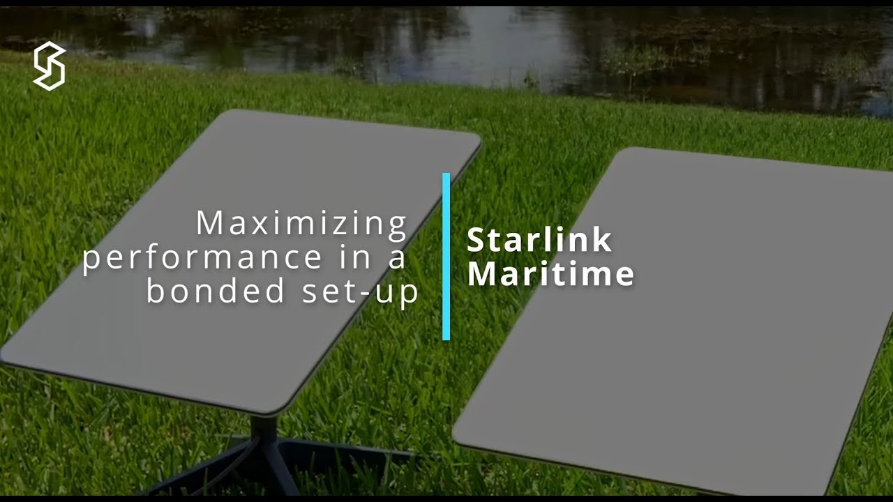 How to maximize Starlink Maritime performance in a bonded set up | Satellite Internet | #spacex