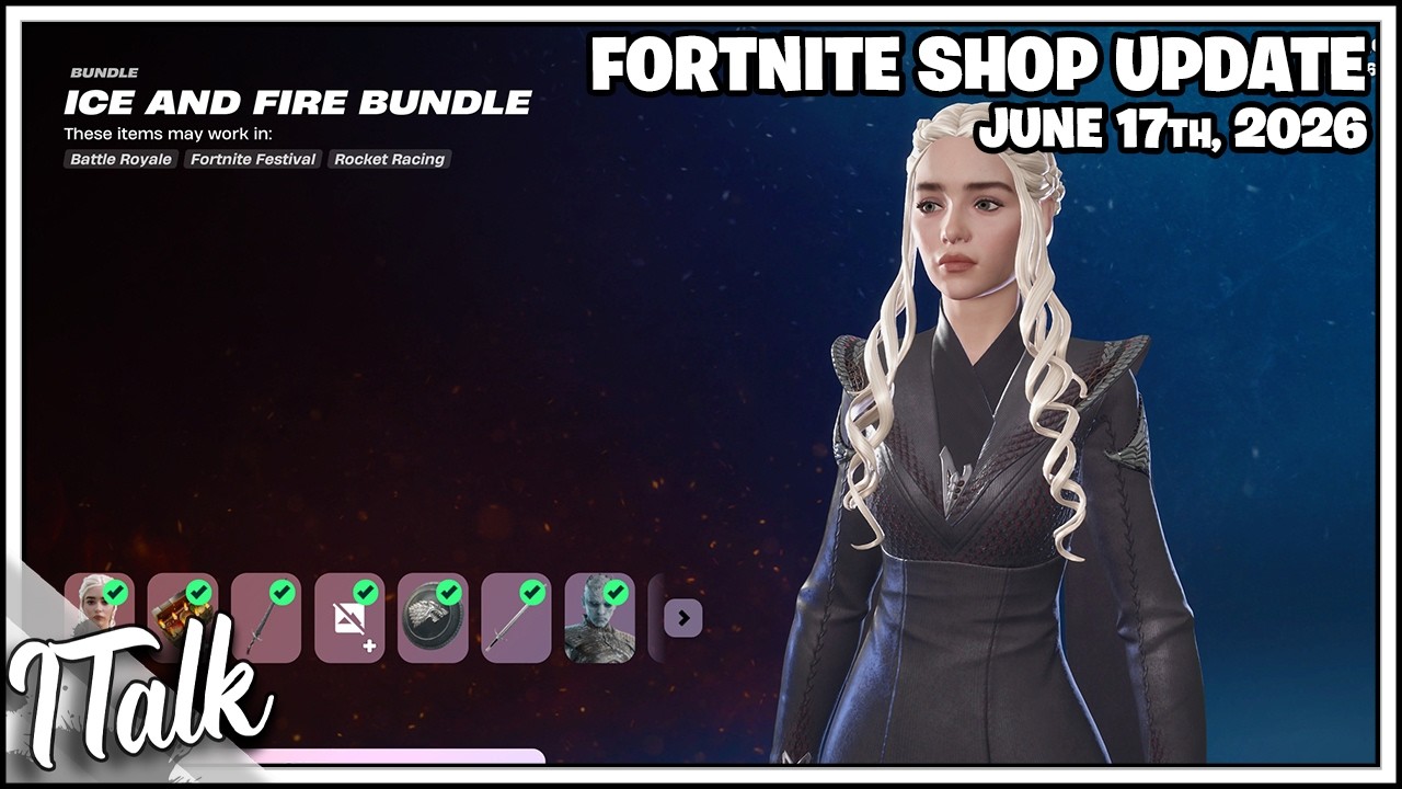 Fortnite Shop GAME OF THRONES AND RAINBOW ROYALE ARE BACK! [June 17th, 2026] (Fortnite Chapter 7)