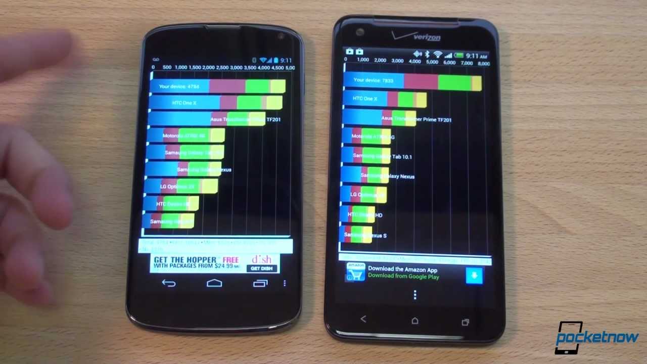 Nexus 4 vs. Droid DNA | Pocketnow