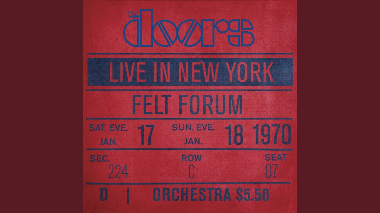 Soul Kitchen (Live at the Felt Forum, New York City, January 18, 1970, Second Show)