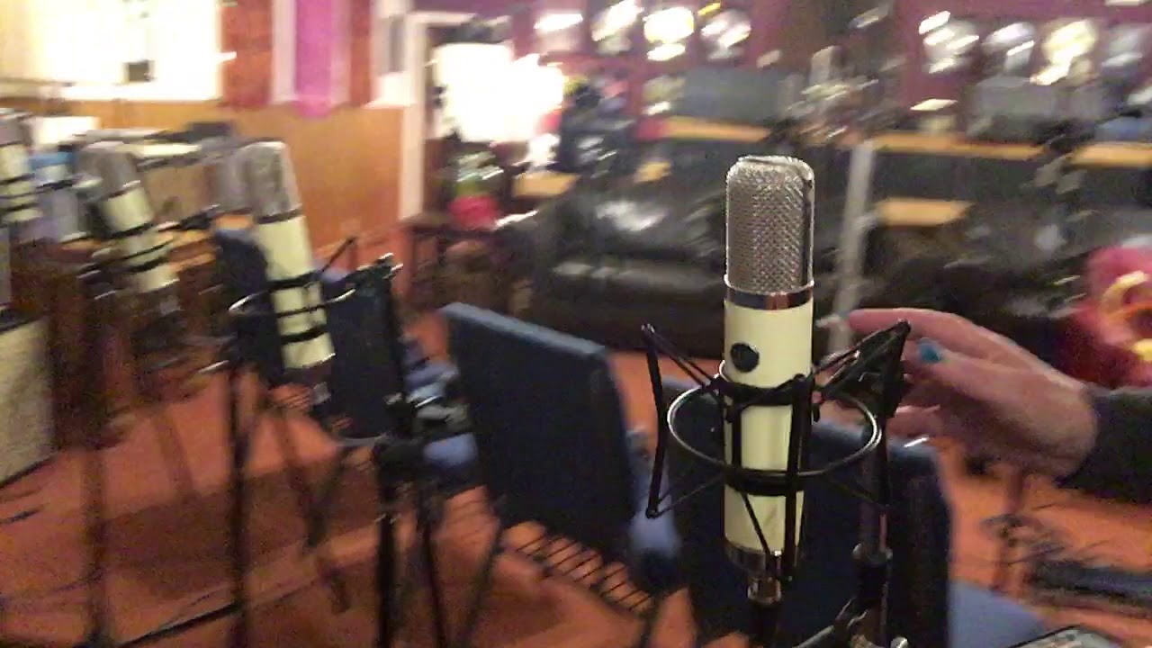 Setting Up For Big Band Recording with Sylvia Massy and Timberline Express