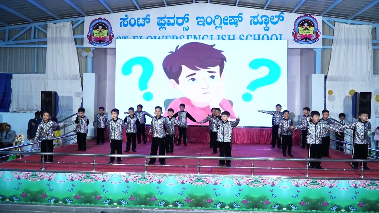 ST FLOWERS ENGLISH SCHOOL GRADUATION DAY 2026  UKG  DANCE