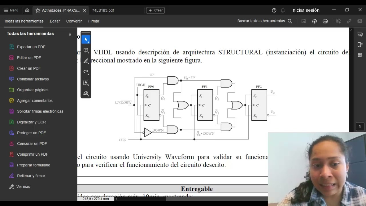 Electr&oacute;nica Digital I - Contador Bidireccional