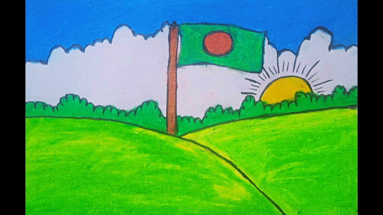 স্বাধীনতার সূর্য কখনো ডোবে না । Born to love Bangladesh 🇧🇩✨🌅