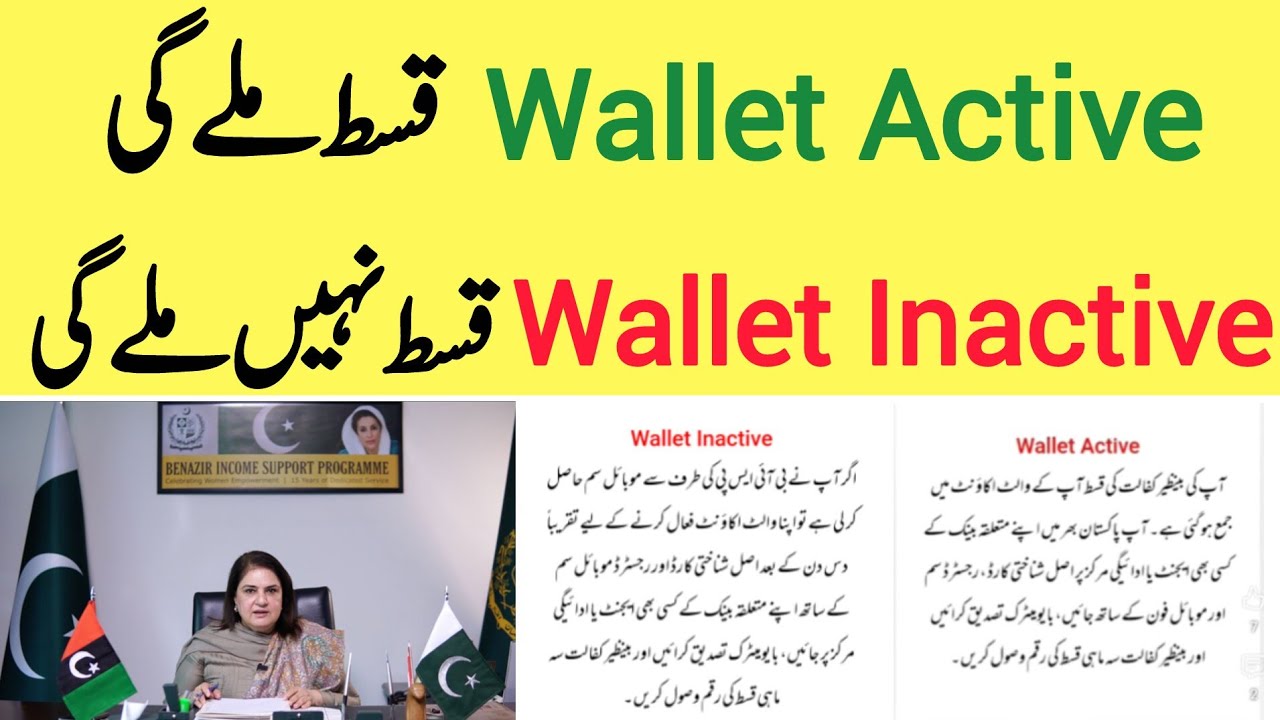 8171 web portal update | BISP Wallet active or inactive kya hai | Bisp Wallet Account kaise Banaye