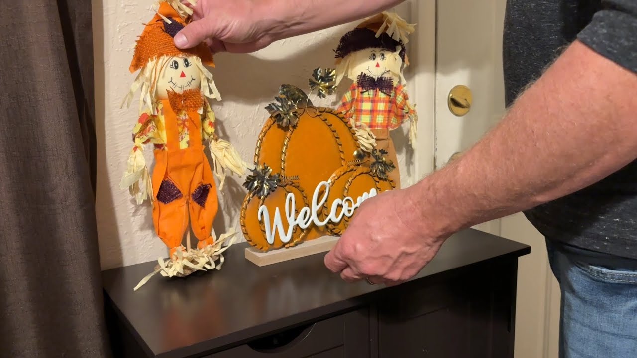 Whispered ASMR Fall Decorating 🍂 | & Cozy Organization Version 