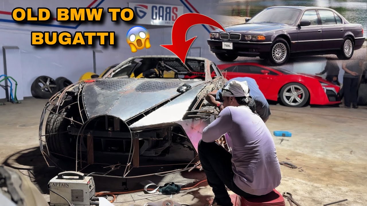 BMW Into A Bugatti La Voiture😱 