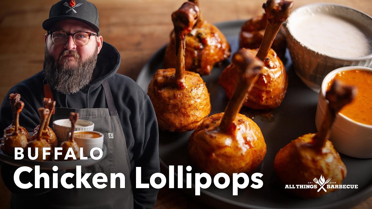 Buffalo Chicken Lollipops: Mega Flavor In A Small Package!