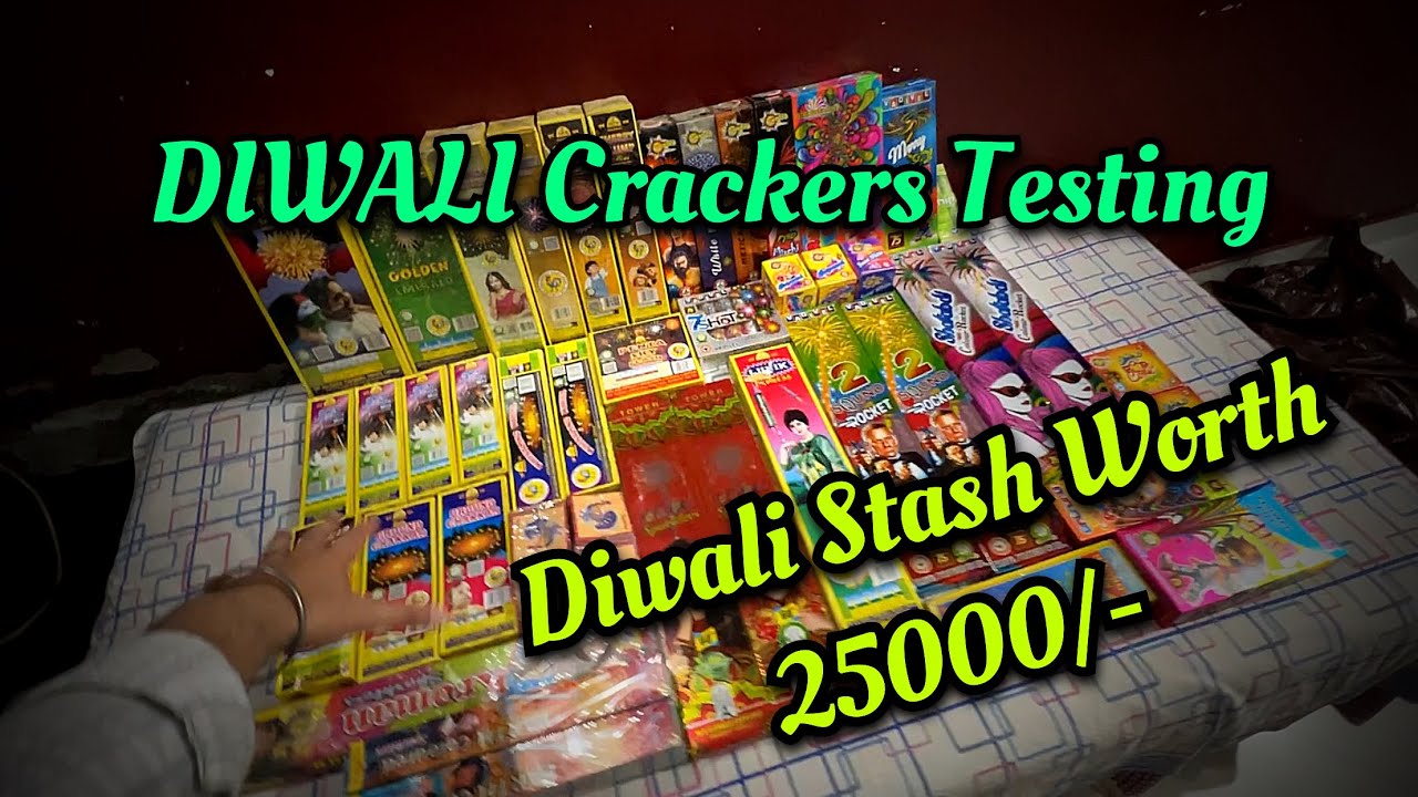 DIWALI Stash Testing | Crackers Testing 2025 | Sky Short Testing 2025 - Luckyrides&vlogs 