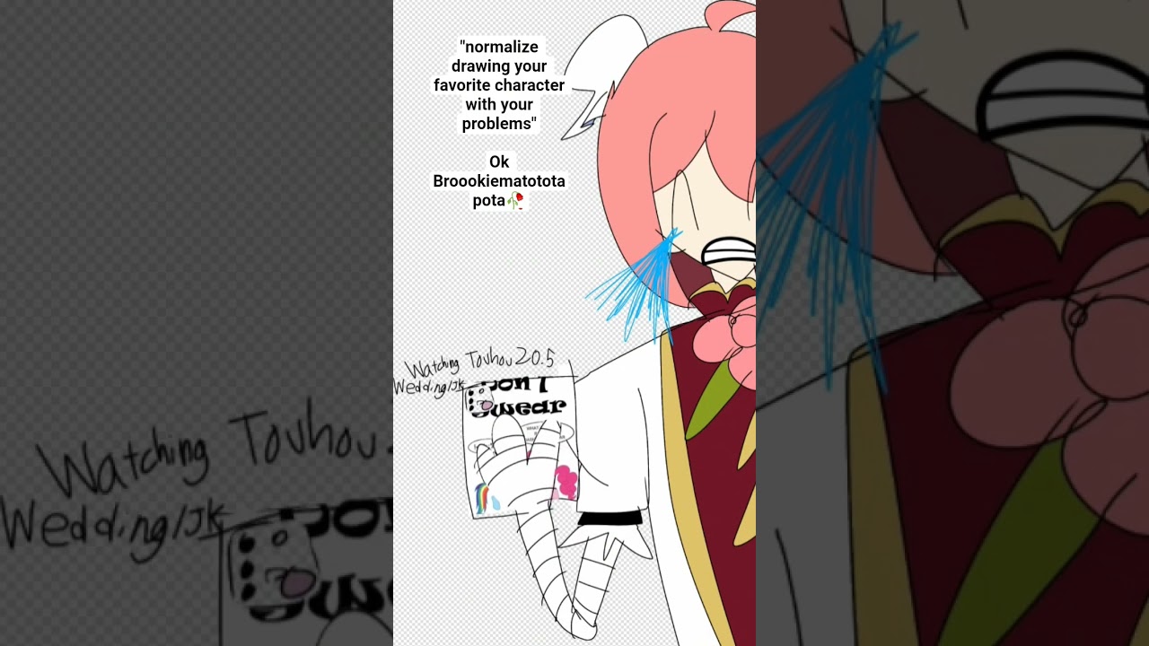 Ft.Kasen Ibaraki #touhoupost #Shitpost #touhou this is satire and touhou 20.5 doesn't exist🥀