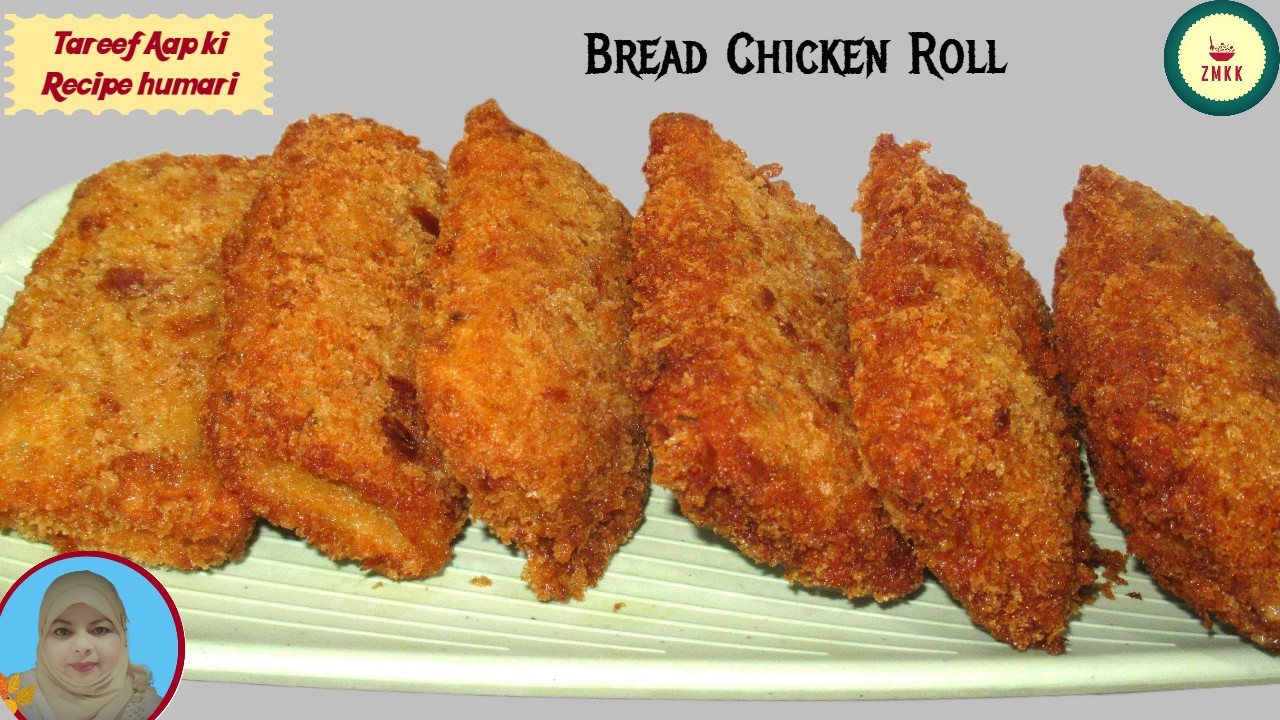 Ramadan Special / Chicken Cheesy bread Roll / very delicious very easy to make    BY   ZMKK
