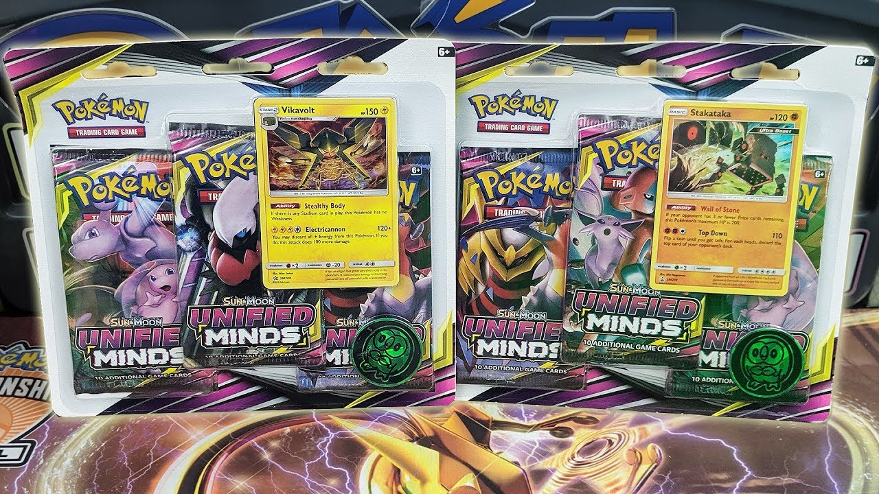 Opening BOTH Unified Minds 3 Pack Blisters of Pokemon Cards!