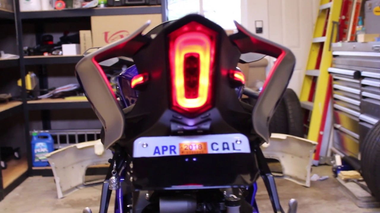 HOW TO: 2017 R6 Integrated Tail w/ Side Lights Install