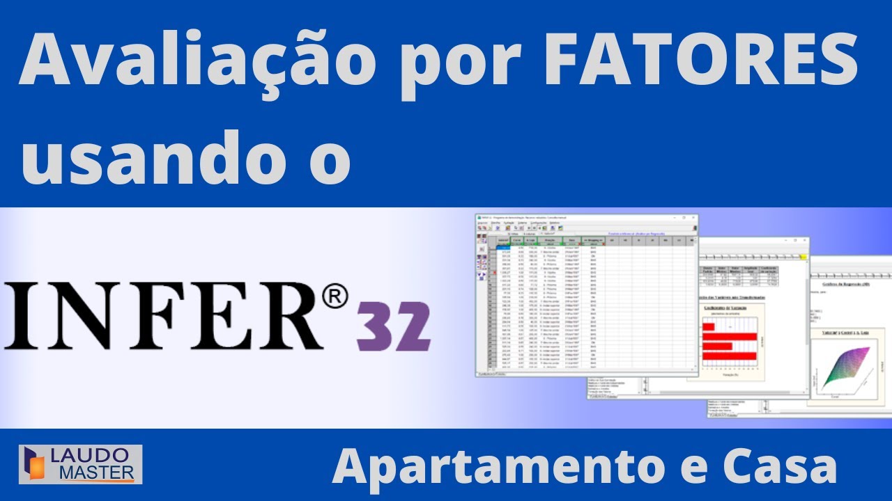 USANDO INFER 32 PARA AVALIAR APARTAMENTO E CASA POR FATORES