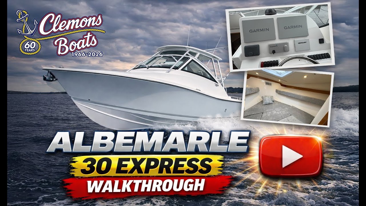 Эта 30-футовая лодка создана для рыбалки в неспокойной воде (обзор Albemarle 30 Express).