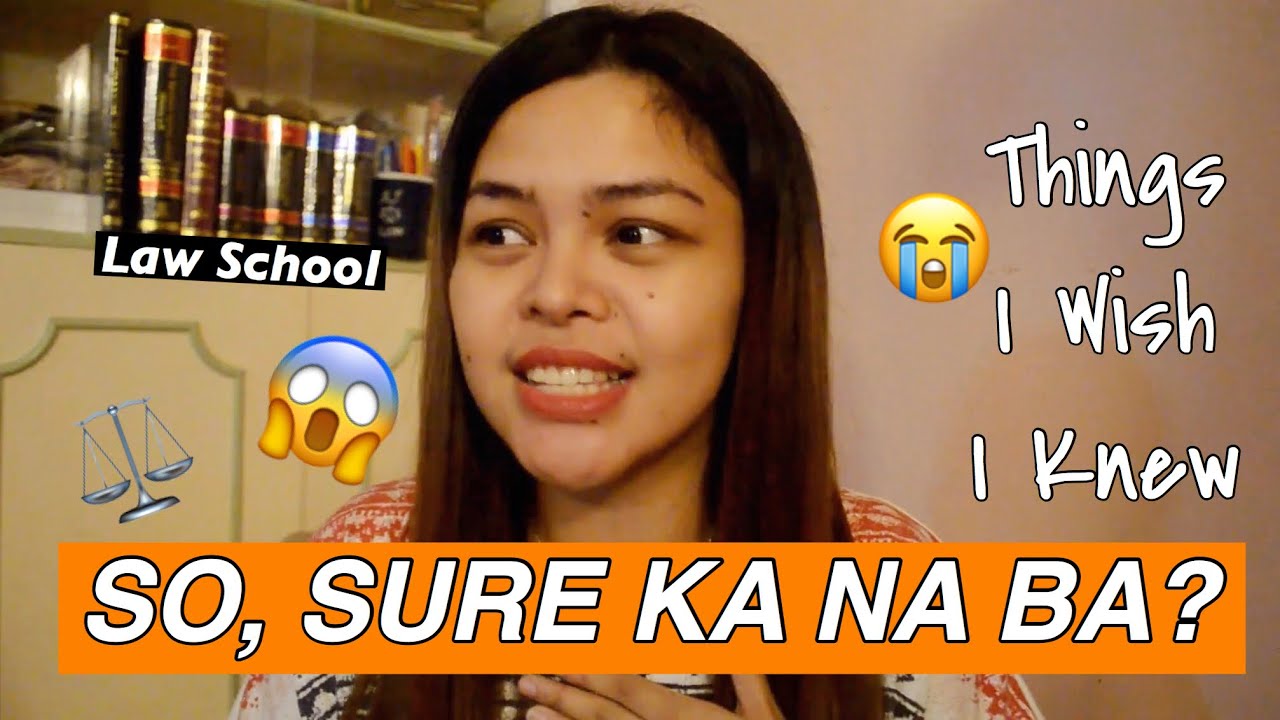 10 THINGS YOU NEED TO KNOW BEFORE ENTERING LAW SCHOOL (Things I Wish I Knew)  | Jonah Abigael