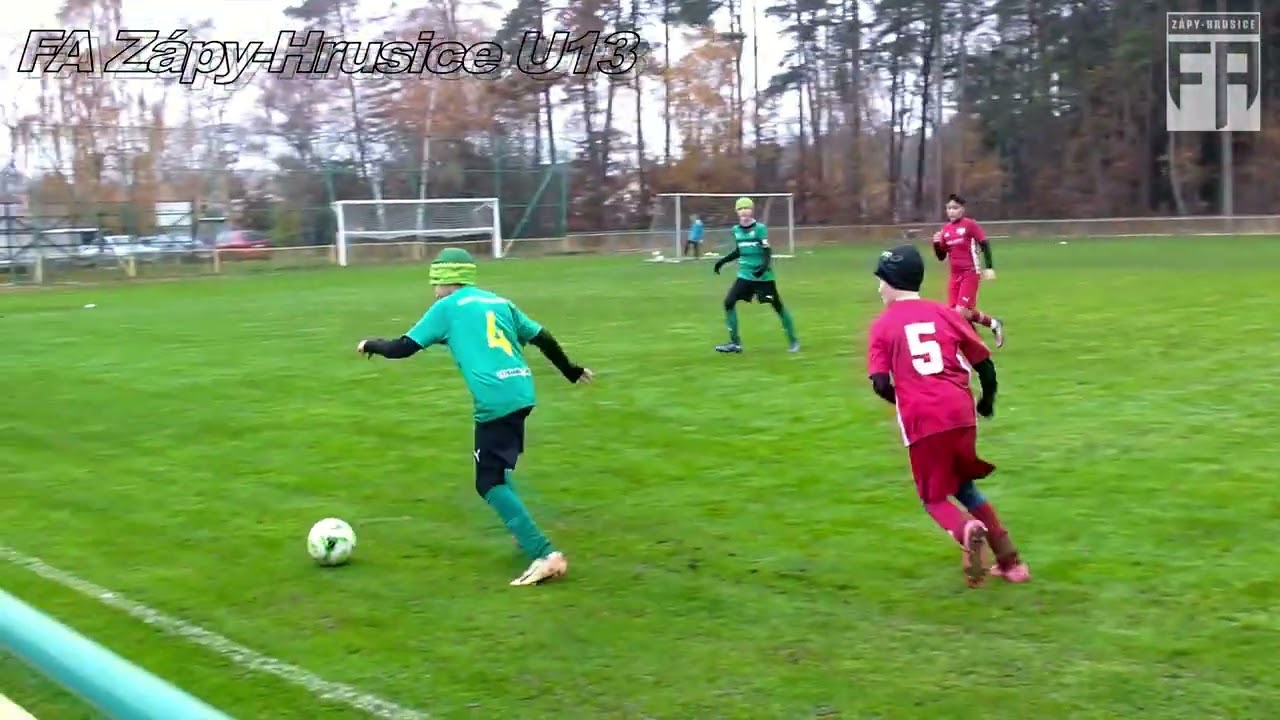 Z&aacute;pas U13: FA Z&aacute;py-Hrusice vs Sokol Struhařov 15.11.2025